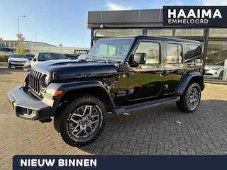 Jeep Wrangler Unlimited Plug-in Hybrid 4xe 380 80th Anniversary | Front & rear camera | Adaptieve cruise control | Stoel & stuurverwarming | Lederen interieur | Navigatie | Climate control