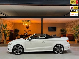 Audi A3 Cabriolet 1.4 TFSI CoD Ambition Sport Edition NAP Garantie NekVW StoelVW Leder Cruise Navi Clima Led Rijklaar