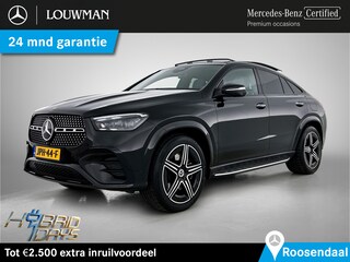Mercedes-Benz GLE Coupé 400 e 4MATIC AMG Night Plug-In Hybride | Panoramadak | Airmatic | Burmester® | 360 gr Camera | Stoelverwarming voor + achter | Augmented Reality | Inclusief 24 maanden Mercedes-Benz Certified garantie voor Europa.