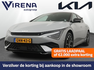 Kia EV6 GT-Line 84 kWh Automaat - LED - Adaptief Cruise Control - Navigatie - Draadloos Apple/Android Carplay - Lichtmetalen Velgen - Fabrieksgarantie Tot 2031