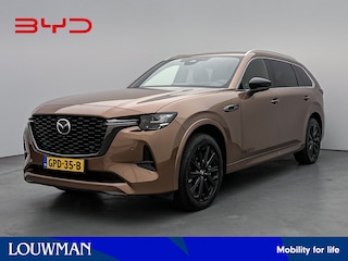 Mazda CX-80 2.5 e-SkyActiv PHEV Homura Plus 6p. | WORDT VERWACHT |Full Options en 6P. Captain seats opstelling !