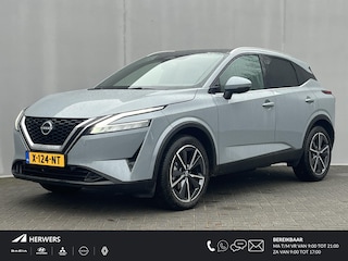 Nissan Qashqai 1.3 MHEV Xtronic Tekna / Trekhaak (Trekgewicht 1.800kg) / All Seasons / Panoramadak / HUD / 360° Camera / Apple Carplay & Android Auto / Keyless Entry & Start / Elektrische Achterklep / Elektrisch Verstelbare Bestuurdersstoel / Navigatie full map /