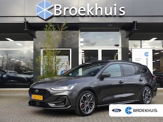 Ford Focus Wagon 1.0 EcoBoost Hybrid 125PK ST Line X | PANORAMADAK | STOEL+STUUR+VOORRUITVERWARMING | ADAPTIEVE CRUISE | 18'' LMV |