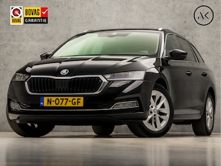 Skoda Octavia Combi 1.5 TSI Sportline 150Pk Automaat (VIRTUAL COCKPIT, APPLE CARPLAY, GROOT NAVI, GETINT GLAS, CAMERA, SPORTSTOELEN, STOELVERWARMING, ADAPTIVE CRUISE, ELEK ACHTERKLEP, TREKHAAK, KEYLESS, NIEUWSTAAT)
