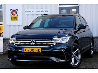 Volkswagen Tiguan 1.4 TSI eHybrid R-Line Plug in hybride*VW Fabrieksgarantie t/m04-2027*Perfect Onderh.*Elek. Trekhaak/IQ Drive/IQ Light/ACC/360 Camera/Dodehoek/Apple Carplay-Android/Digi. Cockpit/Stoelverw.V+A/Stuurverw./Half Leder/Parkeersens.V+A/19 inch LM*