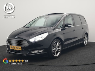 Ford Galaxy 2.0 Titanium 7-Persoons 241pk Dealer O.H. | Trekhaak Afn. | Panodak | Adaptive Cruise | Camera | Alcantara Sportstoelen Memory & Vewarmd | LED Koplampen | Keyless | Blis | Navigatie | DAB |