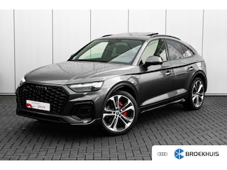 Audi Q5 50 TFSI e S edition 299PK | Luchtvering | Trekhaak | Elek. stoelen incl. geheugen | Carbon interieur afwerking