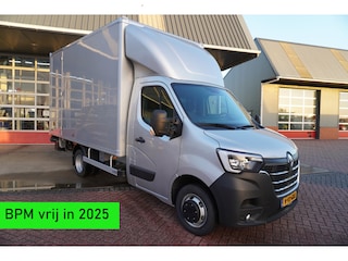 Renault Master T35 2.3 dCi 165PK Dubbel lucht Meubelbak + laadklep Airco | Cruise | Navi via Google