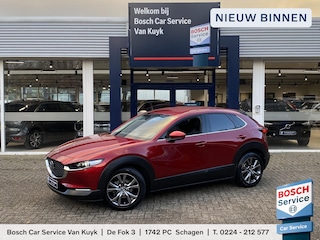 Mazda CX-30 2.0 e-SkyActiv-X M Hybrid Luxury / Automaat / NL-Auto / 1e-Eigenaar / Adaptieve Cruise-Control Stop&Go / Stoelverwarming / Stuurverwarming / Climate-Control / Apple-Carplay & Android-Auto / Head-Up-Display / DAB Radio-Bluetooth / Navi / Dodehoek-Detectie / PDC V+A met Camera / 18'' LMV / ENZ.