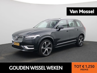 Volvo XC90 2.0 T8 Recharge AWD Inscription Exclusive | Automaat | Luchtvering | Adaptieve Cruise Stop&Go | Navigatie |  Head-up Display | 360° Camera | Panoramadak | Nappa Leder | Massage Stoelen | Stoelventilatie | Keyless Entry | Apple CarPlay | Premium Audio | 4-Zone Climate | Dodehoek Detectie | Kruisend Verkeer Detectie | Uitwijkassistent | LED Koplampen | Parkeersensoren | Elektrische Achterklep | Sfeerverlichting | 22' R-Design Lichtmetalen Velgen | WiFi Voorbereiding |