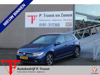 Volkswagen Polo 1.0 TSI R-Line Business 2x R-Line Automaat Navigatie/Virtual cockpit/Adaptive cruise control/Achteruitrijcamera/Parkeersensoren rondom/Apple carplay/Stoelverwarming/LED grill/IQ.light/Climate control/Draadloze telefoonlader/DAB/17''Lichtmetalen velgen.