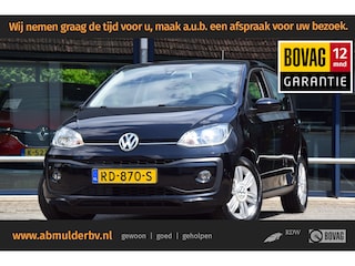 Volkswagen Up 1.0 BMT high up! 60PK | Org. NL | BOVAG Garantie | Cruise Control | Airco | Bluetooth Telefoonverbinding | 15'' Velgen | Parkeersensoren Achter | LED Dagrijverlichting |