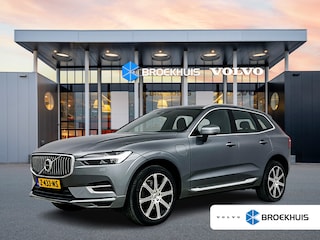 Volvo XC60 T8 Recharge Inscription | 20" | Luchtvering | Harman Kardon | Trekhaak | Panoramadak | Full LED | Stoel/stuurverwarming | Parkeerverwarming | Adaptieve Cruise | BLIS | Parkeercamera