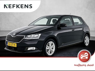 Skoda Fabia 1.0 Ambition 95pk | Trekhaak | Airco | Navigatie via Apple Carplay/Android Auto | Parkeersensoren Achter | LED | Lichtmetalen Velgen 15" |