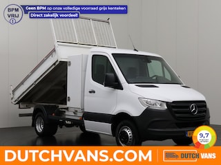 Mercedes-Benz Sprinter 514CDI Kipper | Materiaalkast | 3500Kg Trekhaak | Multimedia | Airco | Cruise | 3-Persoons