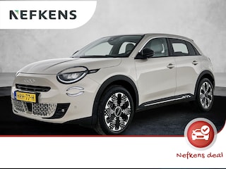 Fiat 600 1.2 Hybrid La Prima 110pk Automaat | Lederen Bekleding | Navigatie | Climate Control | Adaptieve Cruise Control | Achteruitrijcamera | LED | Keyless Entry/Start | 18" Lichtmetalen Velgen | Dodehoekdetectie | Apple Carplay/Android Auto |