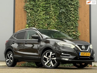 Nissan Qashqai 1.3 DIG-T Tekna+PANO|TREKHAAK|LEDER|ACC|360|DEALER ONDERHOUDEN