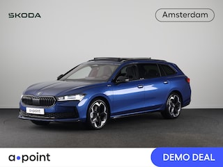 Skoda Superb Combi 1.5 TSI PHEV 204pk Sportline Business | 19 inch | Panoramadak | Canton | Trekhaak | Winterpakket | Adaptive Cruise | Blind Spot