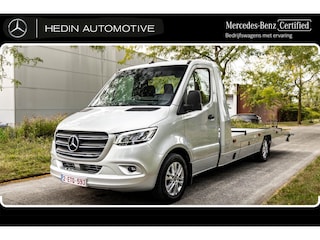 Mercedes-Benz Sprinter 319 L3 V6 Automaat RWD Oprijwagen | Standkachel | Stoelverwarming | Distronic+ | LED | Lichtmetalen Wielen