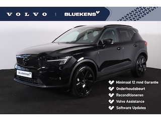 Volvo EX40 Extended Range Ultra Black Ed. 82 kWh - Panorama/schuifdak - IntelliSafe Assist & Surround - 360º Camera - Harman/Kardon audio - Verwarmde voorstoelen, stuur & achterbank - Parkeersensoren voor & achter - Elektr. bedienb. voorstoelen met geheugen links - Draadloze tel. lader - Warmtepomp - Extra getint glas - 20' LMV