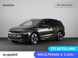 Skoda Enyaq 85X RS 340 pk | Business Upgrade Pakket - MAXX | Lederen bekleding | Panoramadak | Winter pakket | 21 inch lichtmetalen velgen