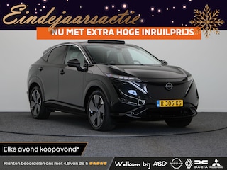 Nissan Ariya Evolve 91 kWh | Panoramisch dak | Elek.kofferklep | BOSE | Stoelverwarming voor/achter | Accuscore 99,1% |