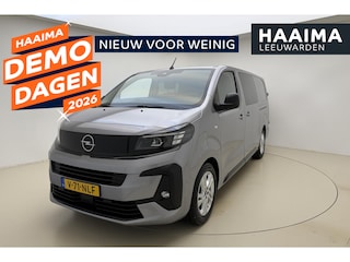 Opel Vivaro Electric L3 75 kWh DC | Schuifdeur links | Laadruimte afwerking | LED verlichting | Bumpers in carrosserie  kleur | Stoel/stuurverwarming | Camera binnenspiegel | Navigatie