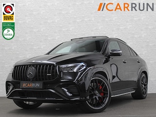 Mercedes-Benz GLE Coupé AMG 53 Hybrid | Carbon | Leder-Exclusief | Massage | Soft-Close | Stoelventilatie | 360 Camera | Panorama | ACC | Treeplanken Verlicht | Stoelverwarming V+A | Head-Up | Burmester | Trekhaak | Luchtvering | AMG Drive-Unit | Alcantara-Carbon Stuur | 4-Zone Clima | Rode Gordels | Berker Clima | 22 inch | Stuurwielverwarming |