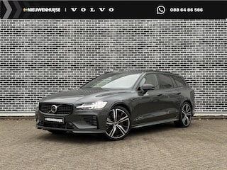 Volvo V60 T6 Plug-in hybrid AWD Ultra Dark | Adaptieve Cruise Control | Dodehoek Detectie | Bowers & Wilkins Premium Audio | Styling Kit | 20 Inch | 360 Camera | Stoelventilatie + Massage + Verwarming | Head-Up Display | Schuif-/Kanteldak |