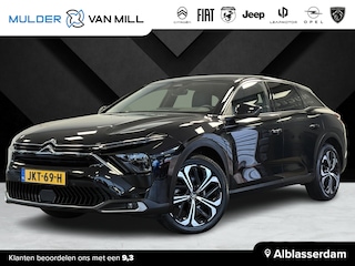 Citroën C5 X Plus 1.2 Turbo 130pk EAT8 | KEYLESS ENTRY | LEDER | CAMERA | STOEL+STUUR+VOORRUITVERW. | ADAPTIVE CRUISE | HEAD-UP | ALL-SEASONBANDEN