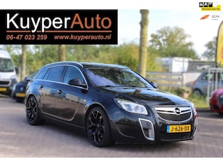 Opel Insignia Sports Tourer 2.8 T OPC 4x4 AUTOMAAT VOL LEDER NIEUWE KETTING PANO TREKHAAK
