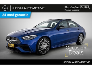 Mercedes-Benz C 200 Limousine Automaat AMG Line | Premium Plus Pakket | Nightpakket | Panoramadak | Head-Up | Burmester 3D Audio | Sfeerverlichting | Keyless-Go | 360° Camera | Memory