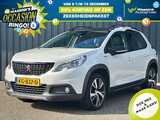 Peugeot 2008 1.2 Turbo 130pk GT-Line I Trekhaak 1250KG I Glazen Dak I Navigatie I Parkeersensoren I Active City Brake I Leer I