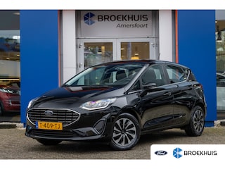 Ford Fiesta 1.0 EcoBoost Hybrid Titanium | Stoel/stuur/voorruit verwarming | Apple Carplay/Android Auto | Cruise control | Parkeersensoren | Apple Carplay/Android Auto|telefoonintegratie premium | Cruise control | Keyless entry