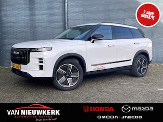 Jaecoo 7 1.5 T Plug-in Hybrid 348pk Automaat Exclusive | 7 Jaar Garantie | 1500 kg Trekgewicht | Panoramadak | Sfeerverlichting | Leer | Blindspot | 360 Camer