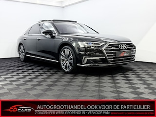 Audi A8 60 TFSI e quattro Lang Pro Line Plus Plug-in Pano, Leder, 360 Camera, Head-up display, Navi, Elektrische achterklep, Memory stoelen, Elektrische verstelbaar stoelen