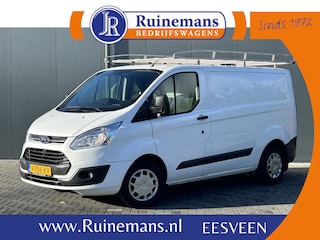 Ford Transit Custom 2.0 TDCI 105 PK / L1H1 / 1e EIG. / 79.822 KM !! / TREKHAAK / INRICHTING / IMPERIAAL / 3-ZITS / AIRCO / CRUISE