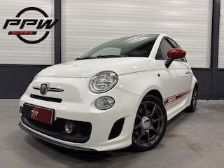 Fiat 500 1.4 T-Jet Abarth 160PK Aut. CARPLAY/BOMBARDONE 2.0/VOL-LEER/CAMERA/NAVI/PARKEERSENSOREN/16"/NW.KOPPELING+DISTR.RIEM/NIK VAN DER EST GETUNED/TOPCONDITIE