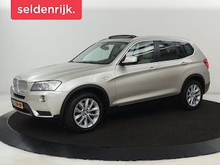 BMW X3 xDrive28i High Executive | Panoramadak | Head-Up | Leder | Camera | Stoelverwarming | Trekhaak | Navigatie | Bi-Xenon | Keyless | Climate control | Parkeerhulp | Bluetooth | Cruise control