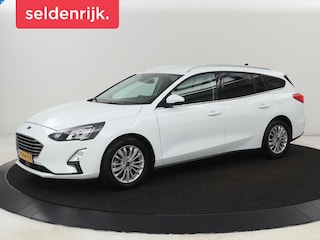 Ford Focus 1.0 EcoBoost Hybrid Titanium X | Stoel & stuurverwarming | Trekhaak | Adaptive cruise | Camera | Comfortstoelen | Keyless | Carplay | Full LED | Navigatie