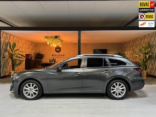 Mazda 6 2.0 SkyActiv-G 165 TS+ Garantie Trekhaak Carplay StoelVW Keyless Blindspot Cruise Clima Navi PDC Led Dab Rijklaar