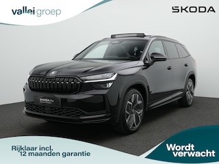 Skoda Kodiaq 7 pers. 1.5 TSI MHEV 150 pk DSG Sportline | Panoramadak | Geheugenstoelen | Head-up display | Matrix LED | Rondomzicht camera | Canton | Stuur-/achterbankverwarming