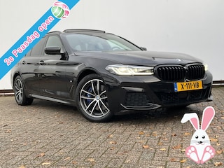 BMW 5-serie Touring 530e xDrive M-sport HUD Laser Memory 4wielsturing Pano Business Edition Plus