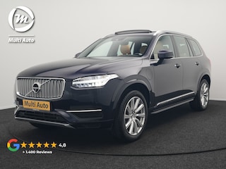 Volvo XC90 T8 Twin Engine AWD Inscription 7 Persoons Plug In Hybrid 394pk Dealer O.H. PHEV | Panodak | Adaptive Cruise | 360 Camera | Harman & Kardon | Lederen Sportstoelen Memory & Verwarmd | Apple Carplay | Virtual | Keyless | Blis | Navigatie | DAB |