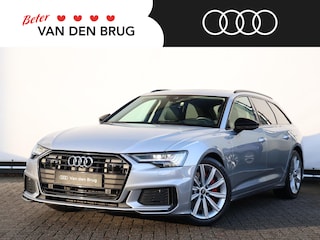 Audi A6 Avant 55 TFSI e quattro Competition | Bekl. Alcantara/Leder S line | HUD | Matrix LED | Keyless Entry/Start | Elektr. verstelbare voorstoelen + memory | Adaptief onderstel | Stoelverm. v+a |
