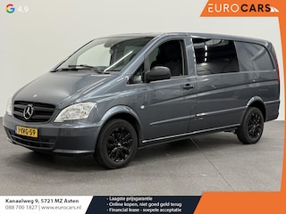 Mercedes-Benz Vito 113 CDI 320 Functional Lang Dubbele Cabine Luxe Airco Navi Cruise Control LM velgen Achterklep APK t/m 09-'26