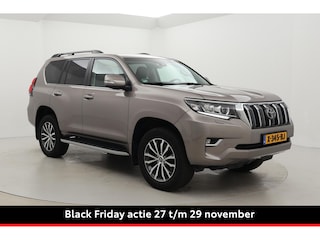 Toyota Land Cruiser 7 pers. 2.8 D-4D Executive | Panoramadak | Trekhaak | Treeplanken | Stoel-/achterbankverwarming | Stoelventilatie | Leder | Rear Seat Entertainment | Dodehoek detectie | JBL