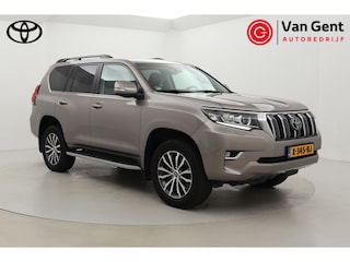 Toyota Land Cruiser 7 pers. 2.8 D-4D Executive | Panoramadak | Trekhaak | Treeplanken | Stoel-/achterbankverwarming | Stoelventilatie | Leder | Rear Seat Entertainment | Dodehoek detectie | JBL