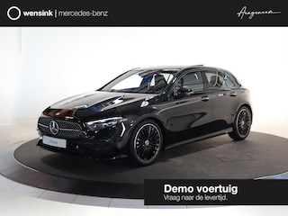 Mercedes-Benz A-klasse 180 Business Solution AMG | AMG Line Plus | Nightpakket | Panoramaschuifdak | Head-up display | Stoelverwarming voor|  360° camera | Dodehoekassistent |