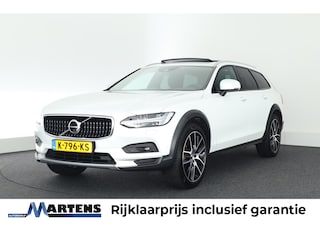 Volvo V90 2.0 B5 250pk AWD Pro Trekhaak Camera B&W Audio Leder Geventileerde Stoelen HUD Panoramadak